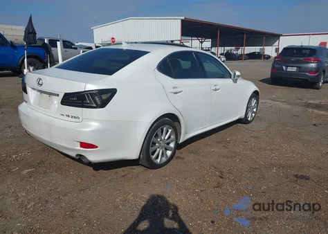 2009 Lexus Is 250 z USA, uszkodzony, nr VIN JTHCK262395029857